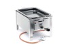 HENDI Gas Bräter Bake-Master Mini, Emaillierte Bratpfanne, Auftischgerät, 5,8 kW, BTH 340 x 540 x 300 mm