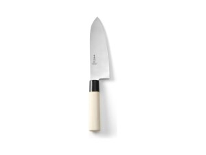 Messer Santoku, mit Holzgriff, Länge 295 mm