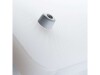 Schneidbrett mit Gummifüßen, Farbe weiß, aus Polyethylen, BTH 440 x 290 x 0 mm