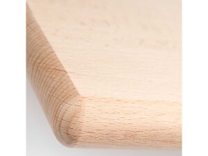 Schneidbrett aus Holz, 300 x 250 x 20 mm (BxTxH), Dicke: 20 mm, BTH 300 x 250 x 20 mm