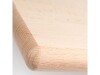 Schneidbrett aus Holz, 400 x 300 x 20 mm (BxTxH), Dicke: 20 mm, BTH 400 x 300 x 20 mm