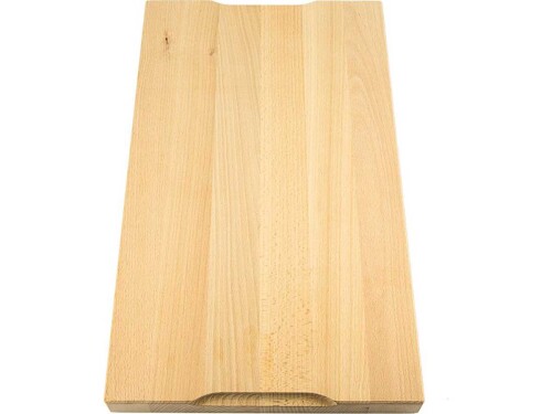 Schneidbrett aus Holz, 500 x 350 x 40 mm (BxTxH), Dicke: 40 mm, BTH 500 x 350 x 40 mm