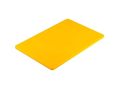 Schneidbrett, HACCP, Farbe gelb, 450 x 300 x 13 mm (BxTxH)