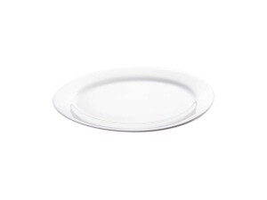 Serie Isabell Platte mit Fahne, oval, BTH 400 x 290 x 30 mm