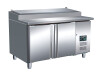 Zubereitungstisch Belegstation Saro SH 2070 für 7x GN 1/3, BTH 1360 x 700 x 1042 mm