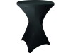 Husse, schwarz für Party-Stehtisch, aus 92 % Polyester und 8 % Elastane, 180 g/m2