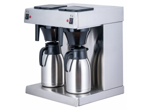 Filter Kaffeemaschine 2x2 Liter, Kapazität: bis zu 200 Tassen/Std