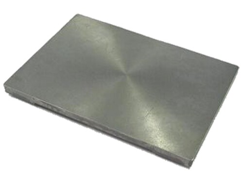 Brennerplatte Einzelrost, glatt, passend für Einzelrost aus Gusseisen, Abmessungen (BxT)0 260 x 365 mm