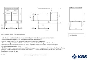 KBS Elektro-Grillplatte, glatte verchromte Grillfläche, offener Unterbau, 400V 15kW, BTH 800 x 900 x 900 mm