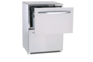 KBS UKS 140 Schubladenkühler, 2 Schubladen, 150 Liter, Umluftkühlung, BTH 600 x 600 x 865 mm