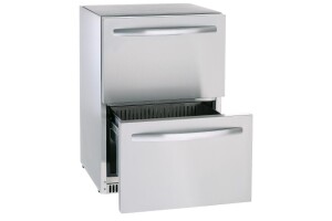 KBS UKS 140 Schubladenkühler, 2 Schubladen, 150 Liter, Umluftkühlung, BTH 600 x 600 x 865 mm