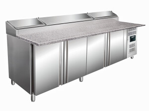 Saro SH 2500 Zubereitungstisch mit Granit-Arbeitsplatte 2500 x 850 x 1140 mm
