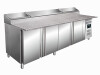 Zubereitungstisch mit Granit Arbeitsplatte 2500 x 850 x 1140 mm