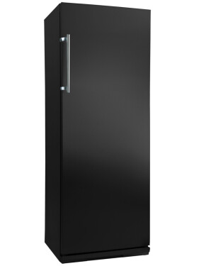 Tiefkühlschrank TK 311 schwarz, mit stiller Kühlung,...