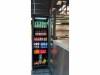 Getränkekühlschrank, 380 Liter, schwarz, 600 x 600 x1832 mm