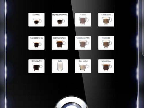 Rheavendors Servomat Kaffeevollautomat rhea Business Line Grande VHO Presso Bean, Festwasser