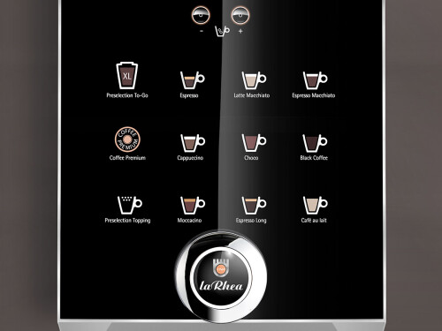 Kaffeevollautomat Rheavendors Servomat laRhea Doppio&Cup V+ ganze Bohne inkl. variflex und varitherm, BTH 47,6 x 60,1 x 83,2 cm