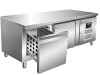 Saro UGN 2100 TN-2S Unterbaukühltisch, 2 Schubladen, 214 Liter, Umluftkühlung, BTH 1360 x 700 x 650 mm
