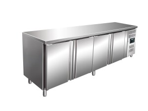Tiefkühltisch HAJO 4100 BT, Material außen und...