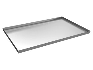 Alu-Backblech 2/3 GN Aluminium NERINO, Gewicht 0,5 kg, BTH 354 x 325 x 20 mm