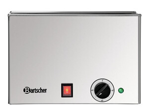 Bartscher Bain Marie, 3x 1/3GN, 150mm, BTH 338 x 540 x 248 mm