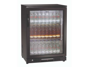 Bartscher Barkühlschrank, mit Glastür, Inhalt 124 Liter, BTH 600 x 500 x 850 mm