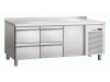 Bartscher Kühltisch S4T1-150 MA, 4 Schubladen & 1 Tür, mit Aufkantung, BTH 1792 x 700 x 850 mm