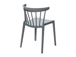 Stuhl Windson Jadegrün, Polypropylen, Sitzhöhe 450 mm, BTH 540 x 530 x 750 mm