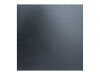 Aluminium Bistrotisch X Cross niedrig alu, quadratische Tischplatte, HPL-Oberfläche, schwarz, BTH 700 x 700 x 740 mm