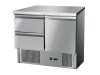 Skyrainbow Kühltisch, mit 1 Tür & 2 Schubladen, BTH 900 x 700 x 870 mm