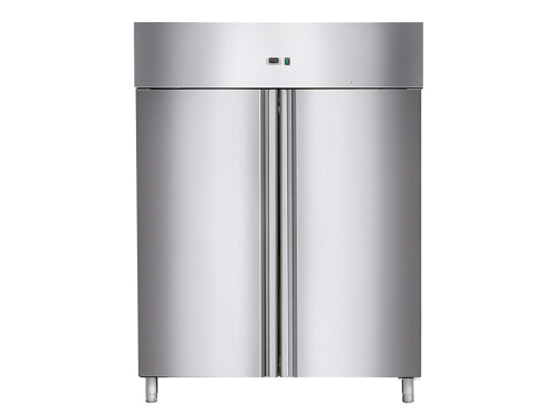 Kühlschrank Edelstahl mit 2 Türen, Inhalt 1145 Liter, GN 2/1