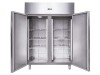 Kühlschrank Edelstahl mit 2 Türen, Inhalt 1145 Liter, GN 2/1