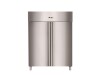Edelstahl Tiefkühlschrank mit 2 Türen, Volumen 1145 Liter, Umluft Kühlsystem, abschließbar