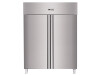 Edelstahl Tiefkühlschrank mit 2 Türen GN2/1, Umluft Kühlsystem, 1333 Liter,  BTH 1480 x 830 x 2010 mm