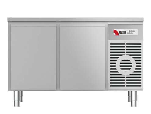 Edelstahl - Kühltisch KTF 2200 M ohne Arbeitsplatte, mit...