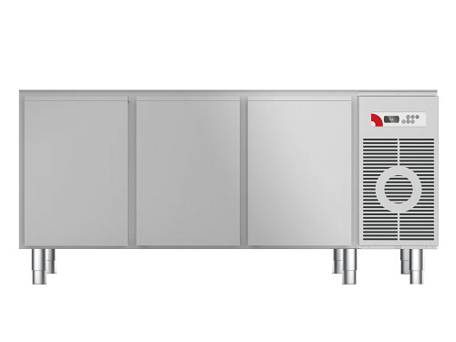 Edelstahl - Kühltisch KTF 3200 M ohne Arbeitsplatte, mit...