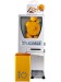 Frucosol F Compact Saftpresse Orangenpresse für 10-12 Orangen/Min, BTH 290 x 360 x 725 mm