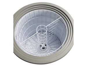 Kühltonne & Party-Cooler CC 77 IVs, 80 Liter, Umluftkühlung, BTH 567 x 567 x 830 mm