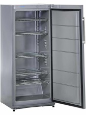 Kühlschrank K 296 Grau, 270 Liter Inhalt, stille Kühlung, BTH 600 x 620 x 1450 mm