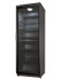 Getränkekühlschrank CD 350 schwarz, mit Glastür und 6 Rosten, BTH 600 x 600 x 1730 mm