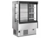 Kühlregal Pinto 100, 3 Zwischenböden, Umluftkühlung, Glasschiebetüren, BTH 1000 x 750 x 1820 mm