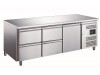 Saro Kühltisch Modell EGN 3140 TN, 1 Tür & 4 Schubladen, BTH 1795 x 700 x 850 mm