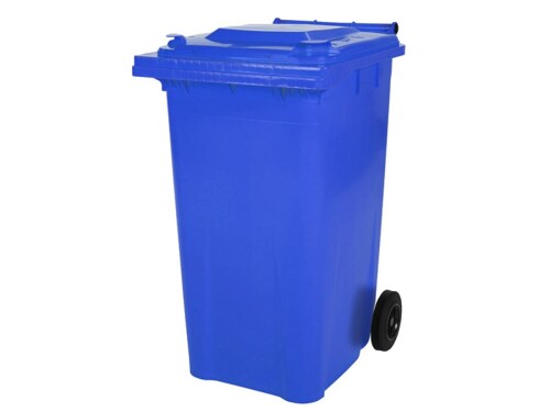 2 Rad Müllgroßbehälter 80 Liter  -blau- MGB80BL, BTH 450...