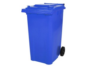 2 Rad Müllgroßbehälter 80 Liter  -blau-...