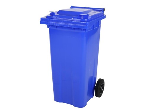 2 Rad Müllgroßbehälter 120 Liter  -blau- MGB120BL, BTH...