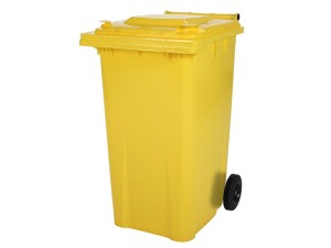 2 Rad Müllgroßbehälter 80 Liter  -gelb- MGB80GE, BTH 450 x 515 x 930 mm