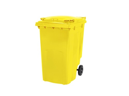 2 Rad Müllgroßbehälter 340 Liter  -gelb- MGB340GE, BTH...