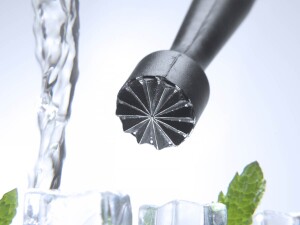 Hendi Cocktail-Stößel, sternförmig gezahnt, Ø 34 x 207 mm