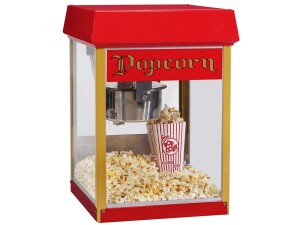Neumärker Popcornmaschine Fun Pop 4 Oz / 115 g, mit abnehmbarem Edelstahlkessel