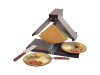 Neumärker Satteldach Raclette, mit 2 beweglichen Schenkeln, für diverse Käseschnitte geeignet